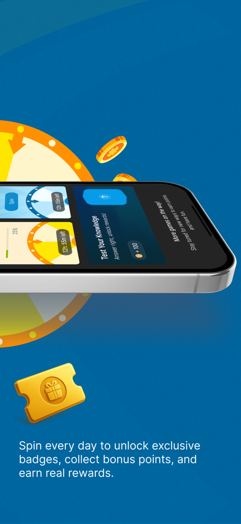 Oman Oil App Gamification-Bildschirm zum Sammeln von Treuepunkten und Prämien