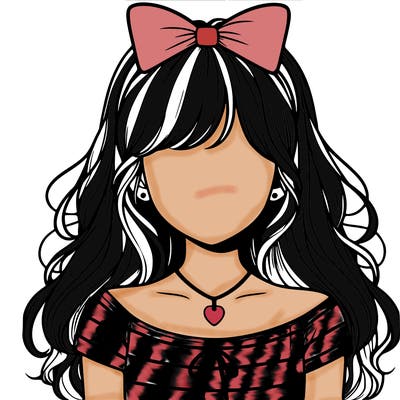 realistic girl no face