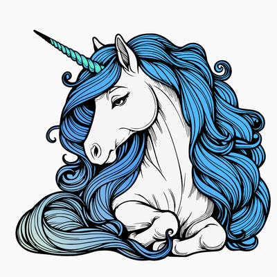 realistic unicorn