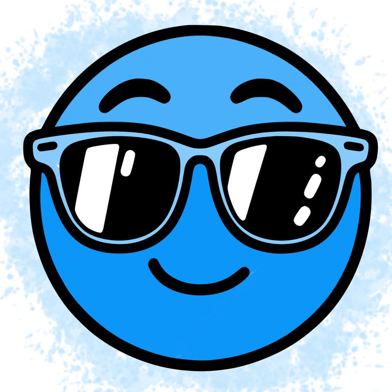 emoji with sunglasses