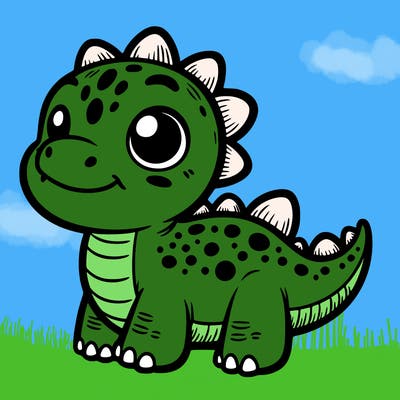 cute dinosaur
