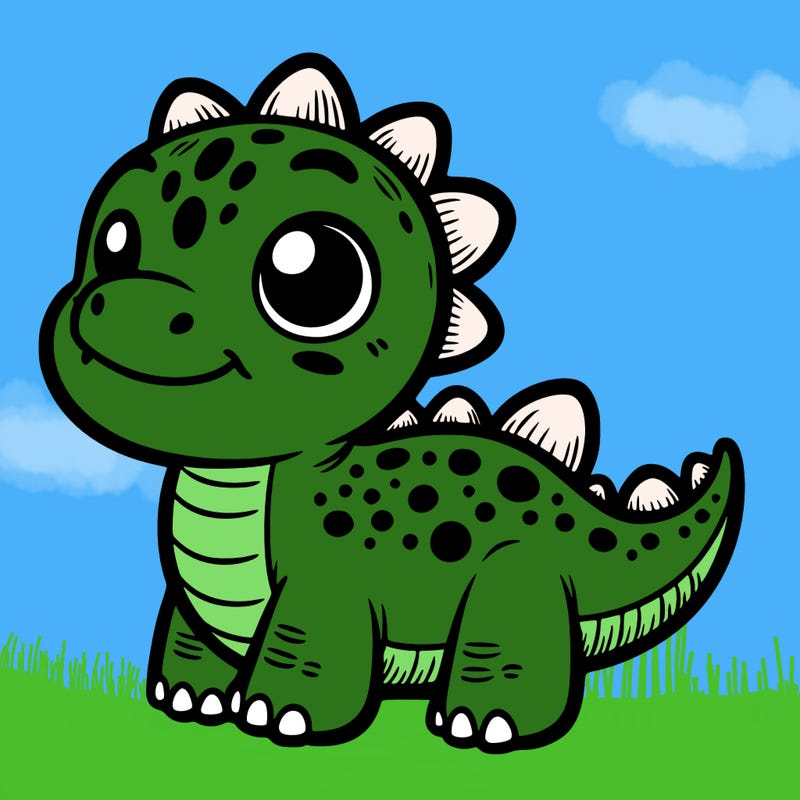 cute dinosaur