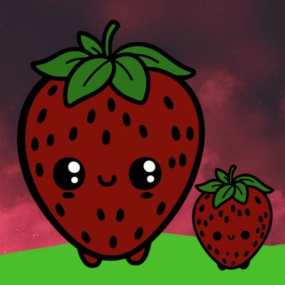 cute strawberry