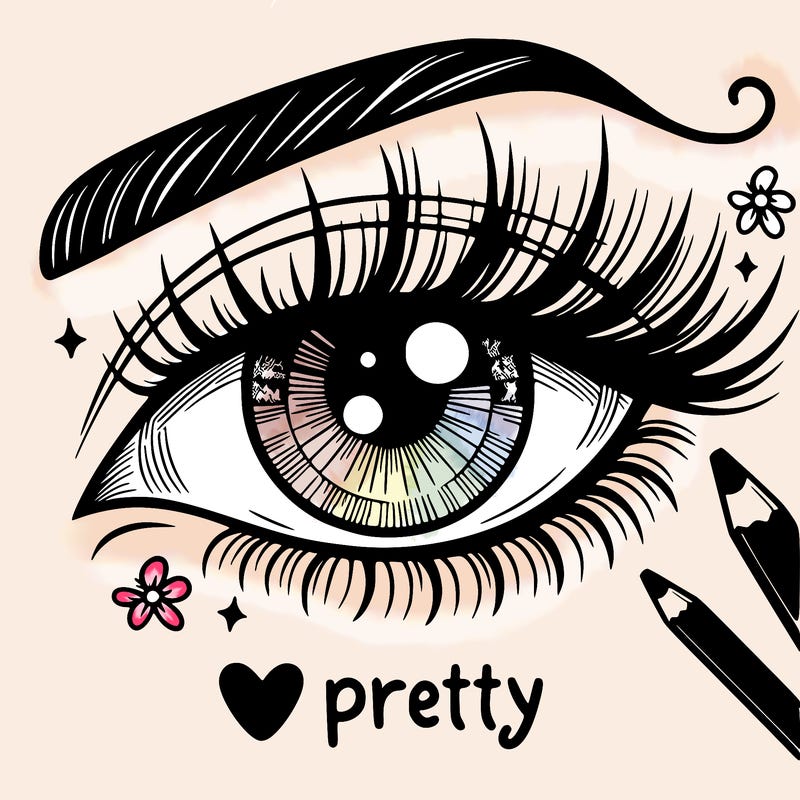 pretty eye