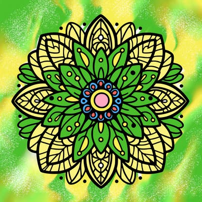 flower mandala