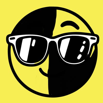 emoji with sunglasses