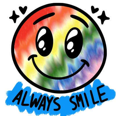 always smile