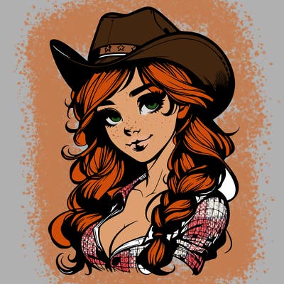 realistic cowgirl