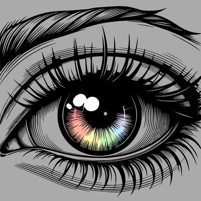 realistic eye