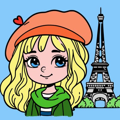 a french girl