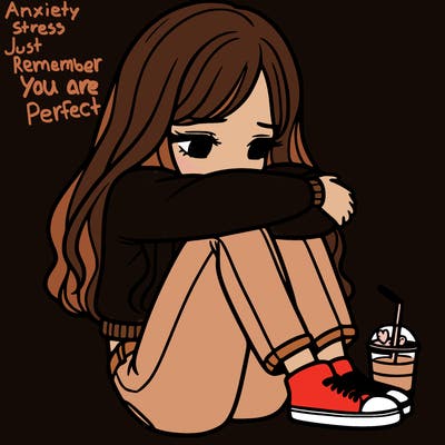 a girl  after a breakup