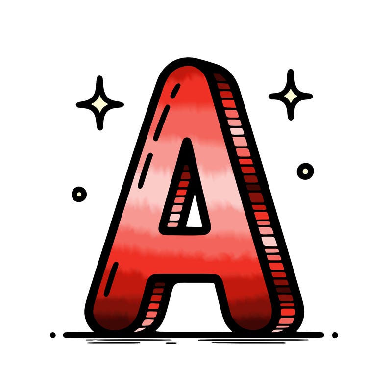 the letter a