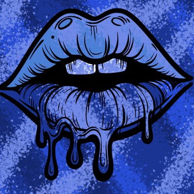 lips that look realistic and drip