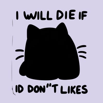 a cat that will die if we don’t get 10 likes