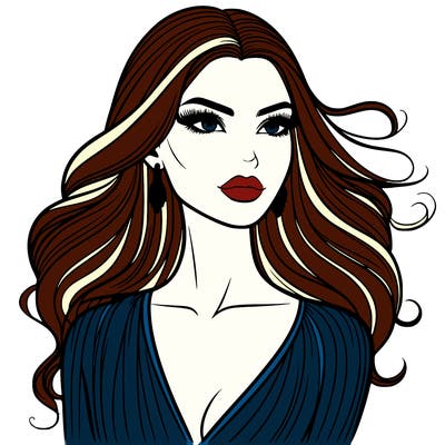 beautiful fashion woman