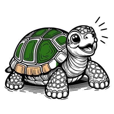 realistic turtle