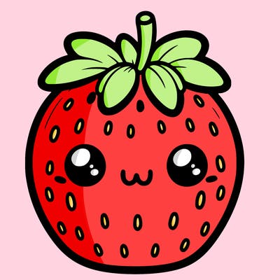 cute strawberry