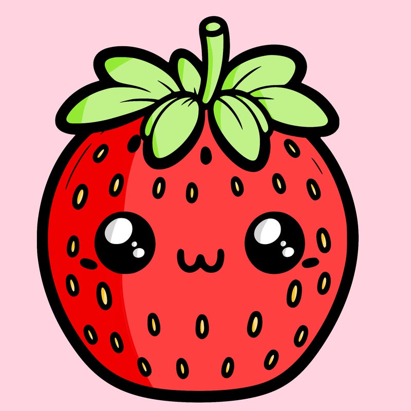 cute strawberry
