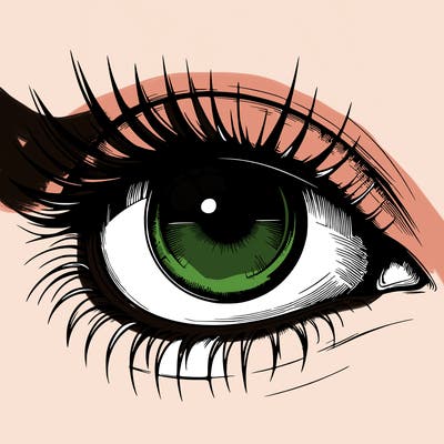 realistic eye