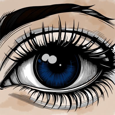 realistic eye