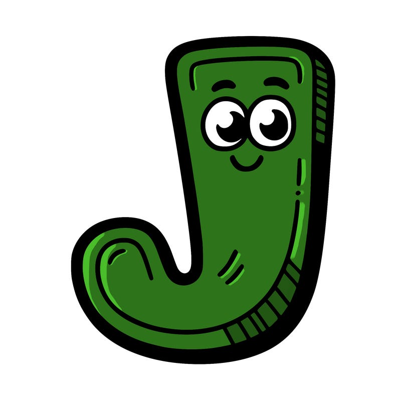 letter j