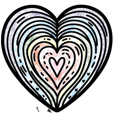 rainbow heart