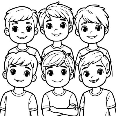 a group of boys