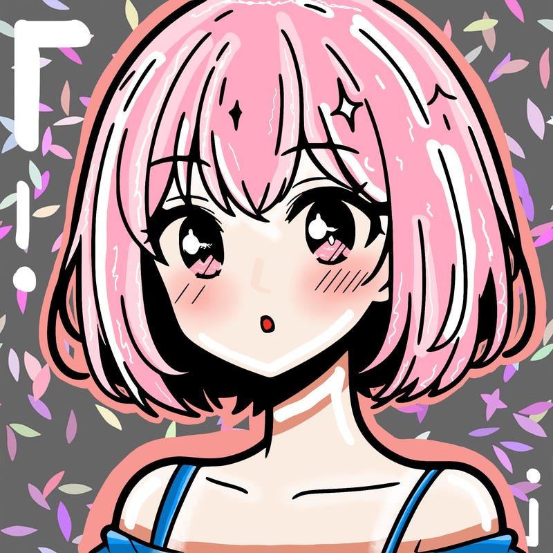 anime girl with short hair