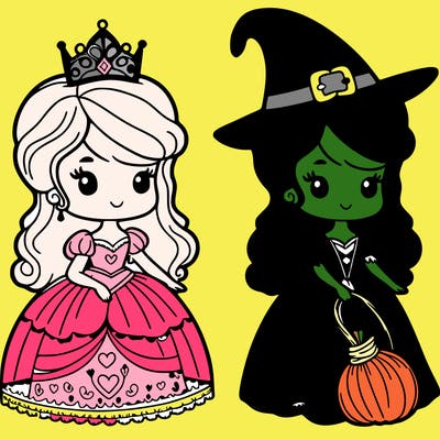 princess as a witch