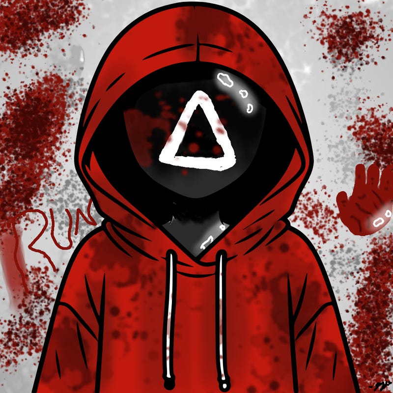 faceless girl in hoodie