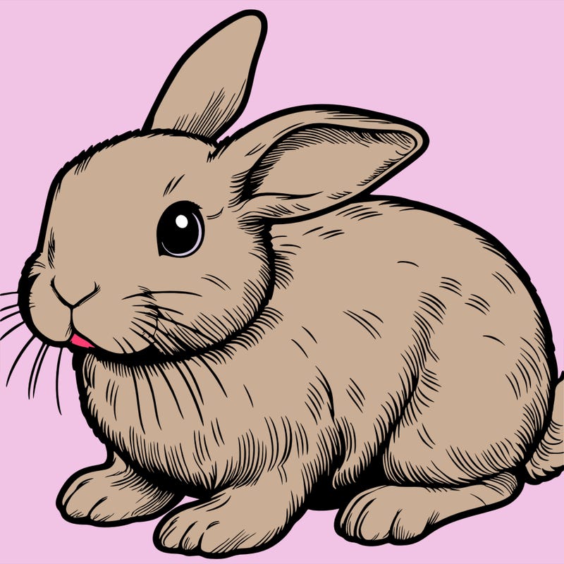 realistic bunny