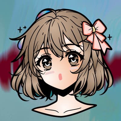 anime girl face