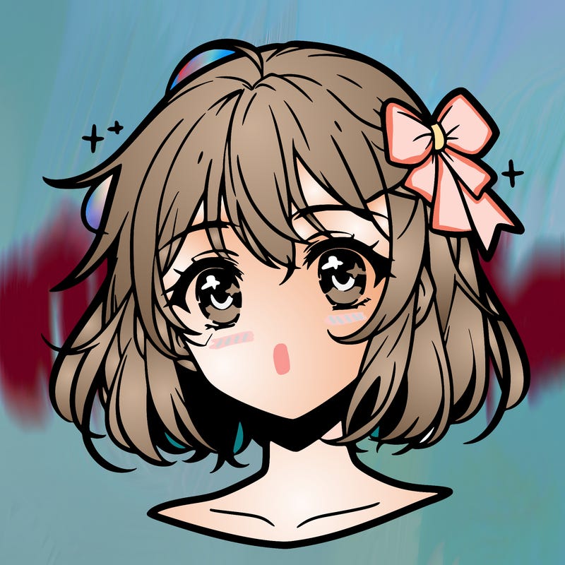 anime girl face