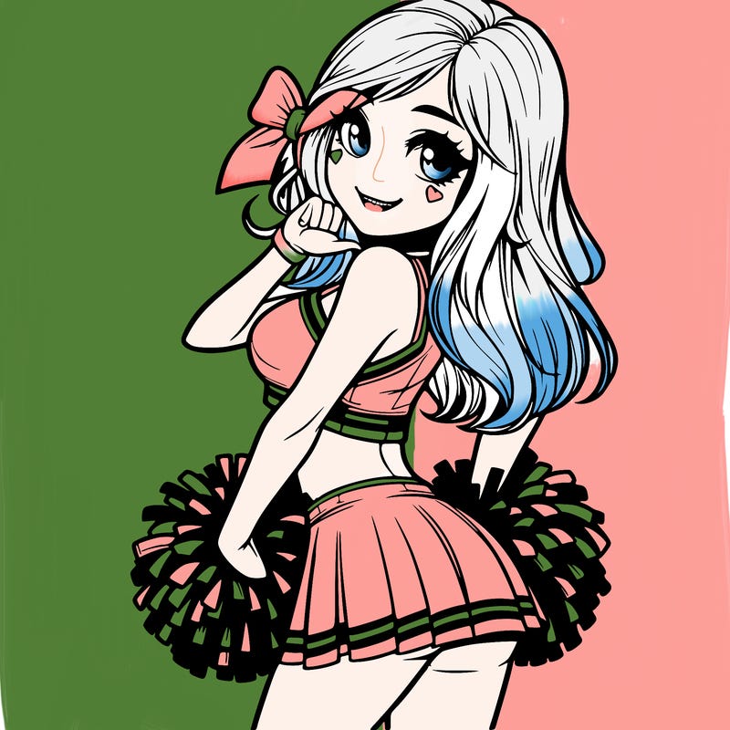 realistic cheerleader