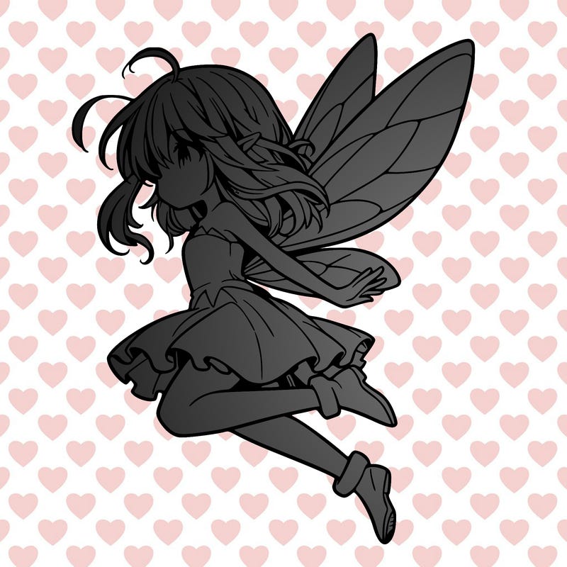 manga fairy flying