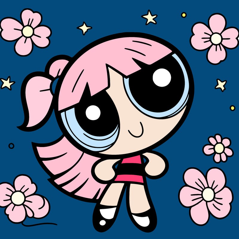 a powerpuff girl