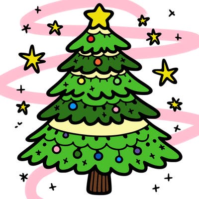 simple christmas tree