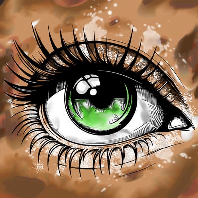 realistic eye
