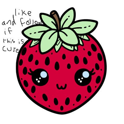 cute strawberry