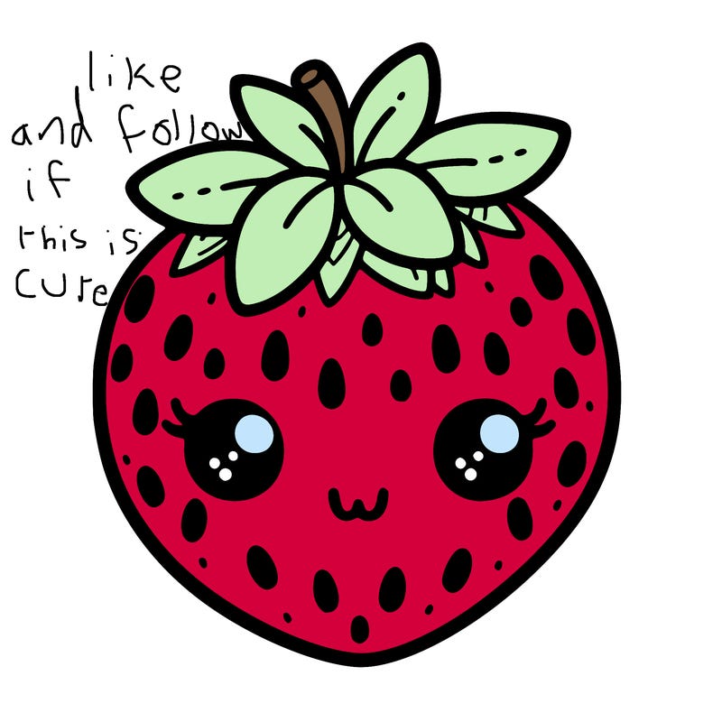 cute strawberry