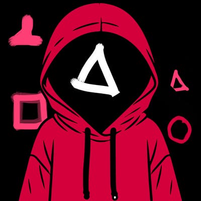 faceless girl in hoodie