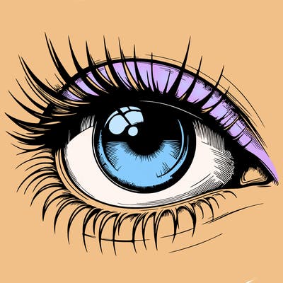 realistic eye