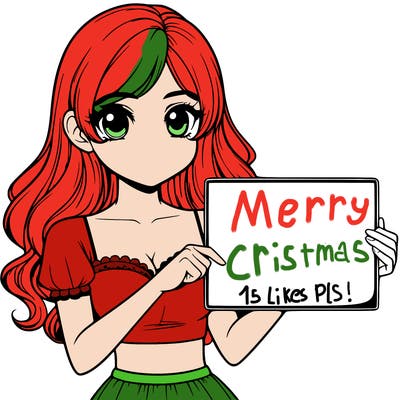 realistic pretty girl holding blank sign