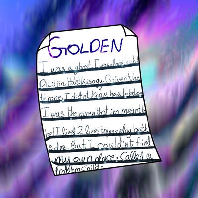 just a flat piece of paper