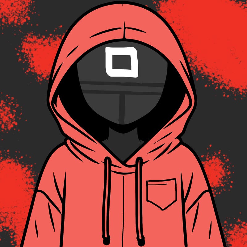 faceless girl in hoodie