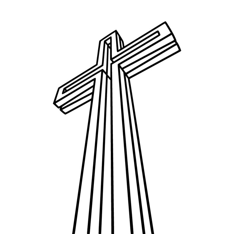 a realistic cross