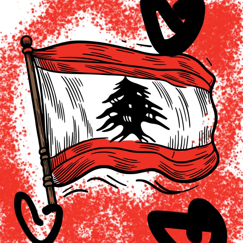 lebanon flag