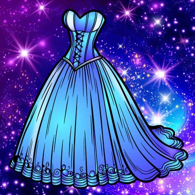 wedding dress-corset and a long and flowy skirt