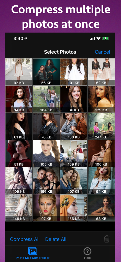 Photo Size Compressor - Photo & Video App | MWM
