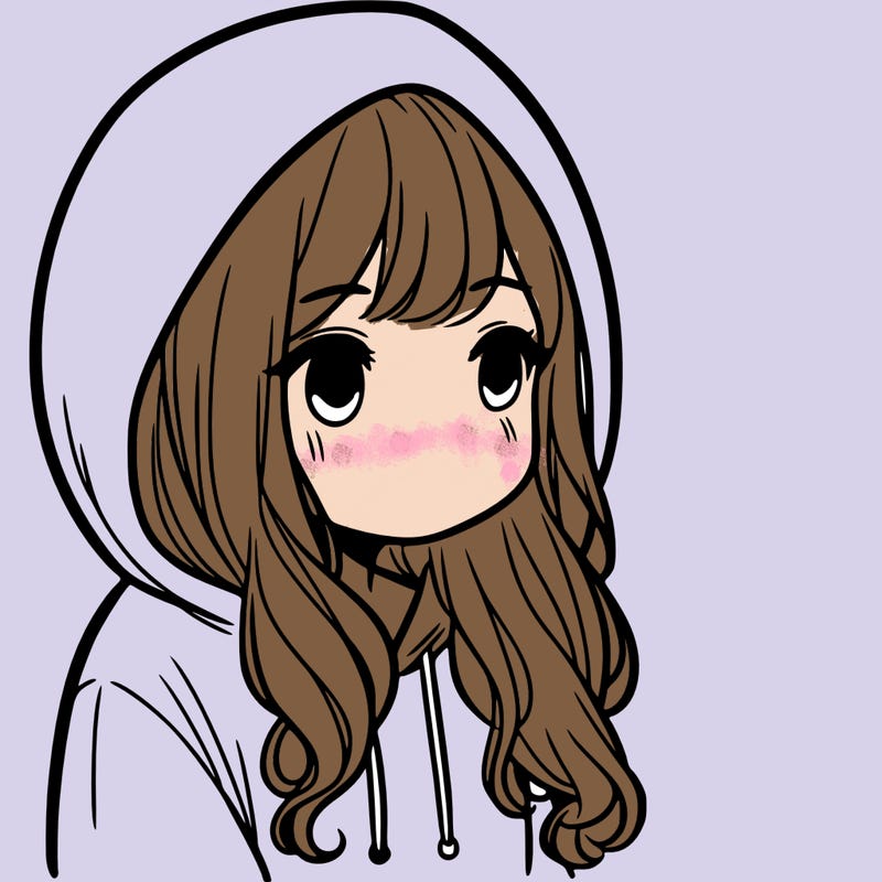 a girl who is wearing a hoodie